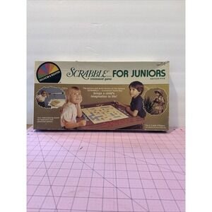 Scrabble Crossword For Juniors 1982 Selchow & Righter Edition 5 No. 18